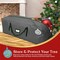Christmas Tree Storage Bag - Heavy-Duty Tree Bag with Durable Reinforced Handles & Zipper, Waterproof Storage Bag Protects from Moisture & Dust (Fits a 9FT Tree, Charcoal)